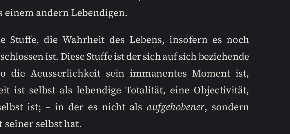 Rechter Rand in Fassung 0.8: alle Zeilen enden an der Kante der Spalte.