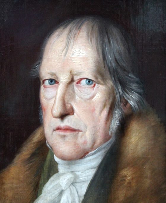 Bildnis Georg Wilhelm Friedrich Hegels, gemalt von Jakob Schlesinger 1831